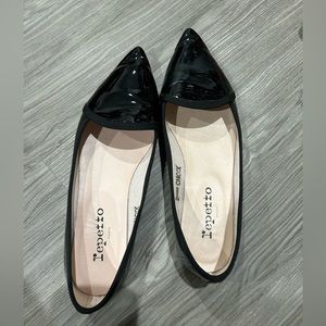 Repetto ballet flats, patent leather